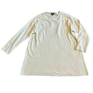 Eileen Fisher 100% Cashmere Pullover Sweater Crew Neck Soft Size 2X Women's